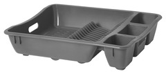 Égouttoir plastique gris - GoodHome - Brico Dépôt