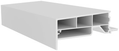 Tapée pour isolation fenêtre PVC - Blanc - Ép. 120 mm - GoodHome - Brico Dépôt