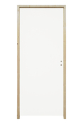Bloc porte postforme prépeint huisserie pro. gauche - 83 cm - Brico Dépôt