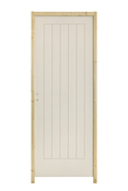 Bloc porte "Cottage" prépeint droit 83 x l. 83 cm - Brico Dépôt