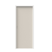 Bloc-porte prépeint "Wave" H. 204 x l. 83 cm x ép. 40 mm - Brico Dépôt