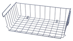 Panier pour dressing en fer - Dim. 30 x 40 x 12 cm - Brico Dépôt