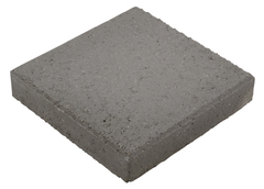 Chapeau béton ton gris 25 x 25 x 4,5 cm - Brico Dépôt