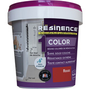 Résine colorée rouge, pour rénover les éléments muraux 250 ml - Resinence - Brico Dépôt