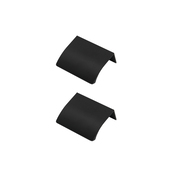 2 boutons de cuisine prise en main 5cm noir mat - Cooke and Lewis - Brico Dépôt
