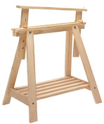 Tréteau architecte en pin 70 X 70/90 cm - Brico Dépôt