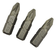 3 embouts de vissage en acier PZ2 25 mm - Brico Dépôt