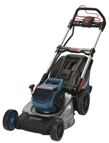 Tondeuse auto-tractée sur batterie - Erbauer - Brico Dépôt