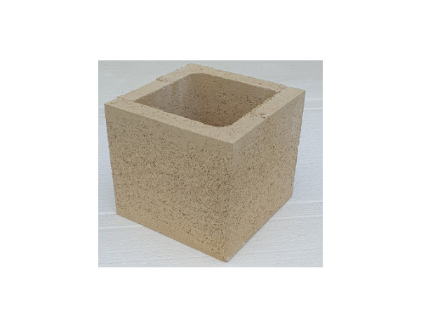 Element pilier 27,5 x 27,5 x 25 - sable - Brico Dépôt