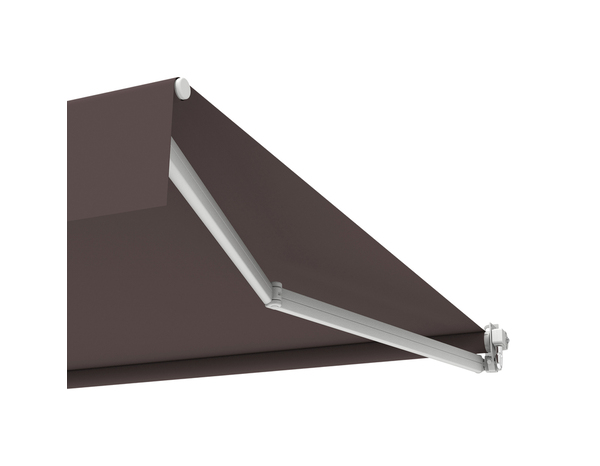 Store banne manivelle 2,5 x 2 m Taupe - Blooma - Brico Dépôt
