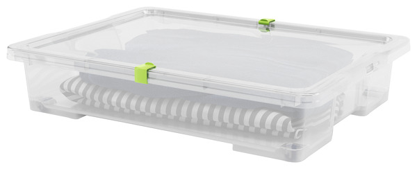 Lot de 2 poignées clipsables vertes 4 cm  - Form - Brico Dépôt
